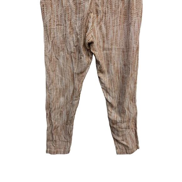 Free People Womens Light at Sunrise Cotton Knit Cropped Pants SZ 4 - Picture 9 of 9